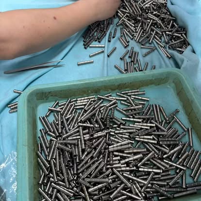 Bulk machined points in production